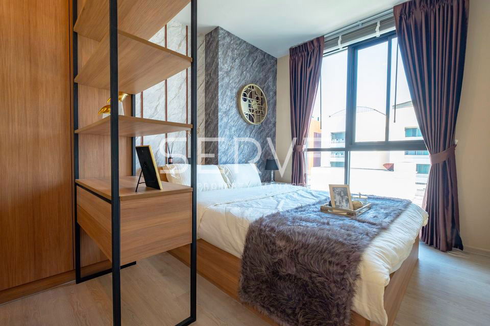 🔥🔥1 Bed Luxury Style New Condo in Bangna Area Good Location Next to Central Plaza Bangna & Big C at NUE Noble Centre Bangna Condo / For Rent