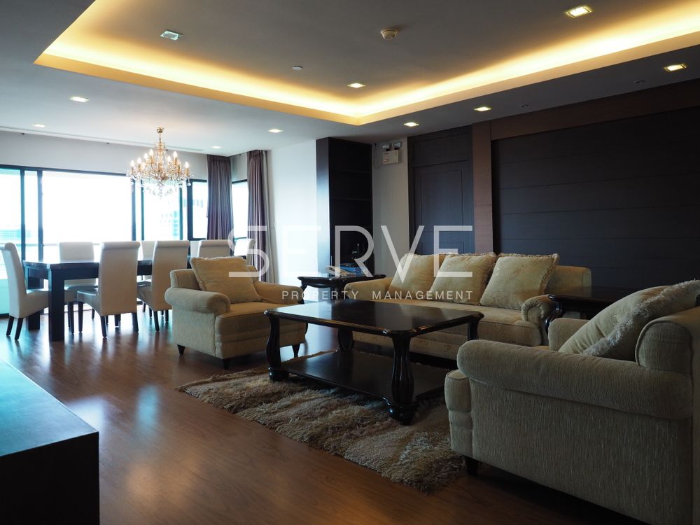 3 Bd. 3 Bth. unit  For Rent/ High Fl 30+/ Sathorn Gardens / Good Location -Sathorn Gardens