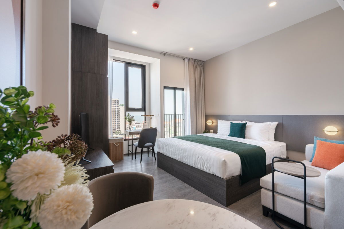 ✅𝘾𝙤𝙣𝙙𝙤 𝙁𝙤𝙧 𝙍𝙚𝙣𝙩 (Free Wi-Fi)  Studio and Bathtub @ Hampton Sriracha 🔥(Accept a minimum 1-month contract)