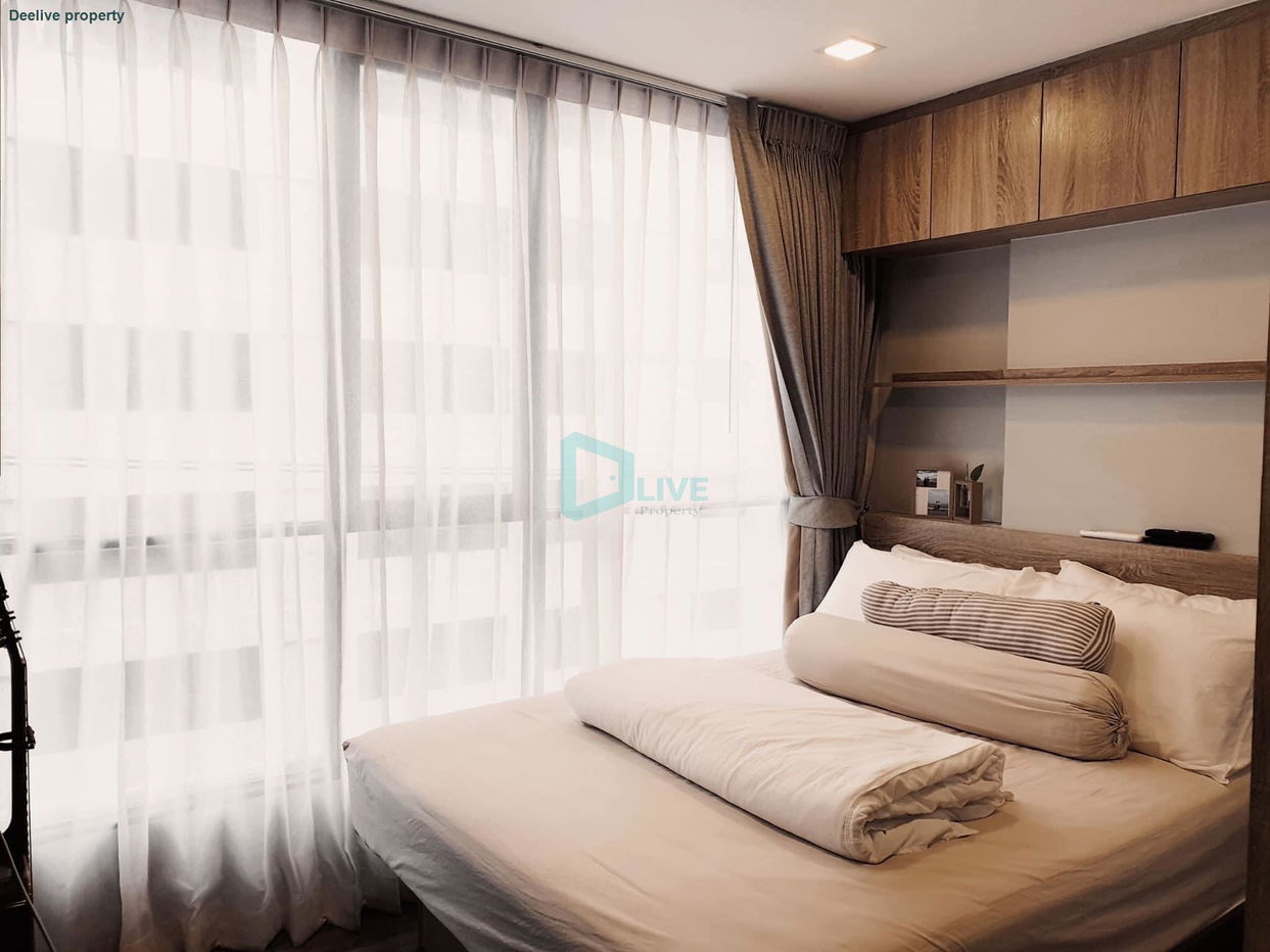 DL23030403 Condo for rent, Brown Ratchada - Huaikwang near MRT ห้วยขวาง, ready to move in, call urgently 0638692663 LineID @162cjixi