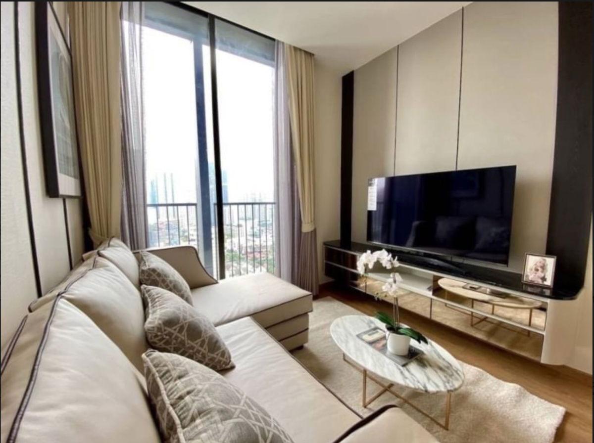 for rent Noble BE33. 1bed 35sqm. Line id: @pfagent