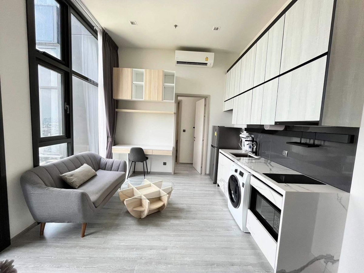 SP-0023 Condo for rent, The Line Sukhumvit 101, built-in, pool view, ready to move in