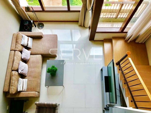 Bright & Cozy Loft 1 Bed 1 Bath Good Location BTS Phrom Phong 800 m. At Condo The Emporio Place / Condo For Rent