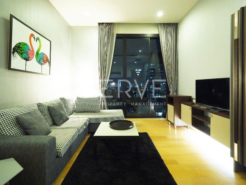 1 Bed 1 Bath with Bathtub Fully furnished High Fl. 20+ Good Location BTS Ari 150 m. At Condo Noble Re:D / For Rent