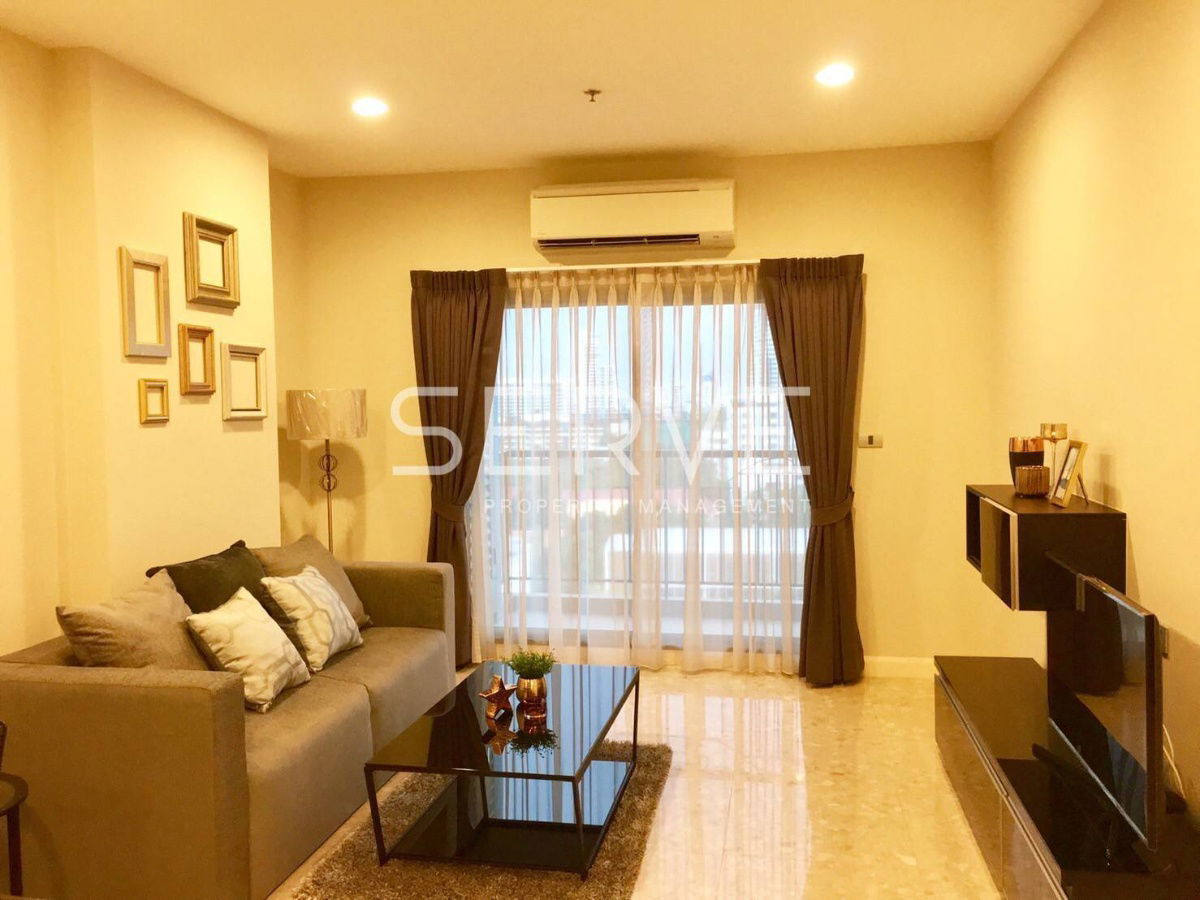 🔥50K🔥 - 2 Beds 2 Baths with Bathtub 78.8 sq.m. High Fl. Good Location Close to BTS Thong Lo at The Crest Sukhumvit 34 Condo / Condo For Rent