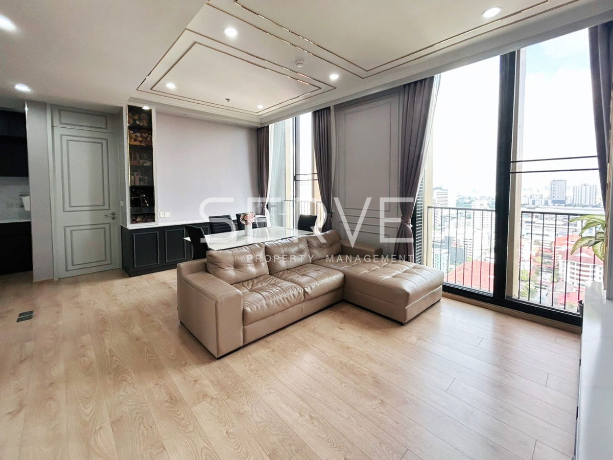 🔥🔥Rare item 70K🔥 Penthouse 2 Beds 3 Baths with Bathtub High Fl. 20+ Close to BTS Asok & MRT Sukhumvit 550 m. at Noble BE19 Condo / For Rent