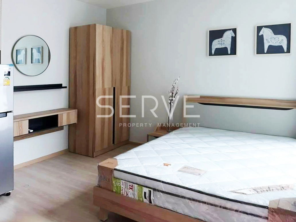 🔥🔥Studio in Ratchada Area Good Location Next to MRT Thailand Cultural Centre 80 m. at Noble Revolve Ratchada 2 Condo / For Rent