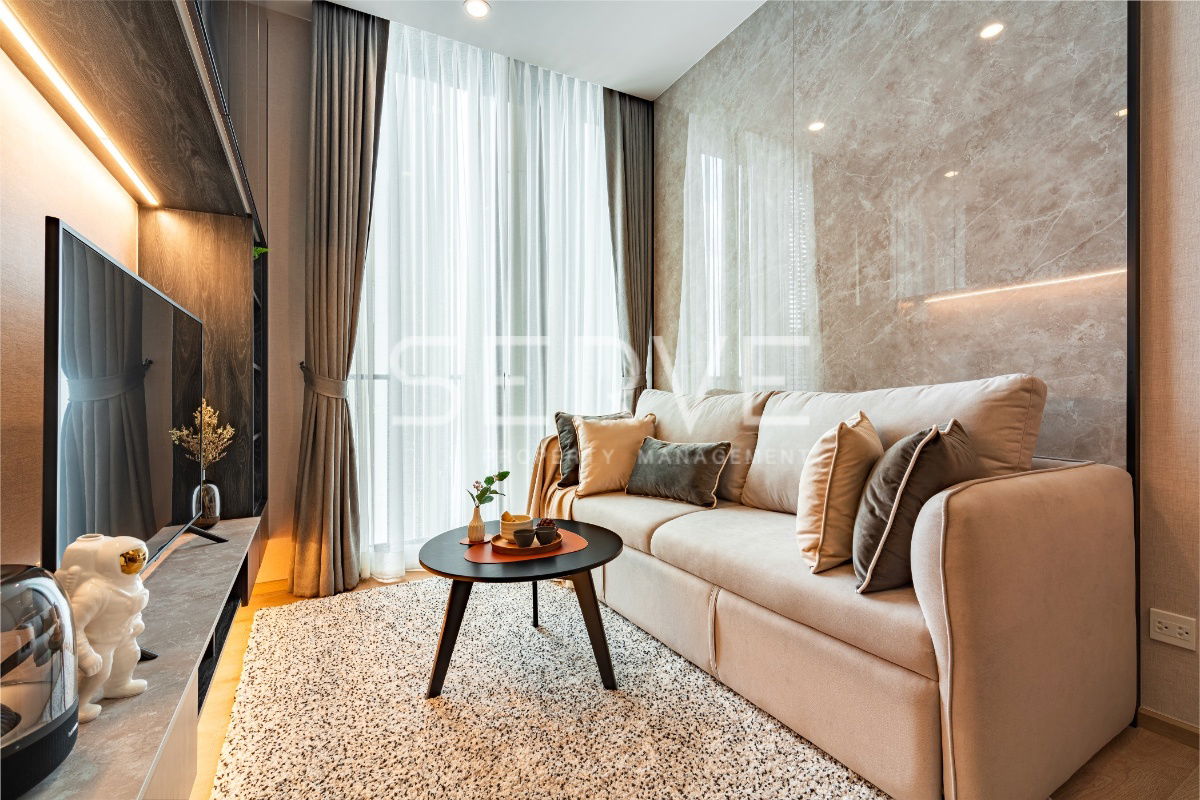 🔥🔥1 Bed Nice Room & Nice Location Close to BTS Asok & MRT Sukhumvit 550 m. at Noble BE19 Condo  / For Rent