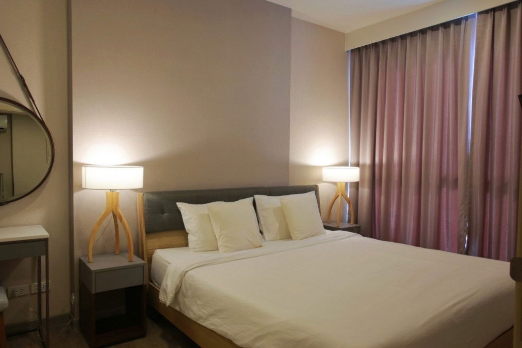 Condo for rent, Keen Center Sriracha, sea view, fully furnished, ready to move in, near shopping malls, next to Sukhumvit Road