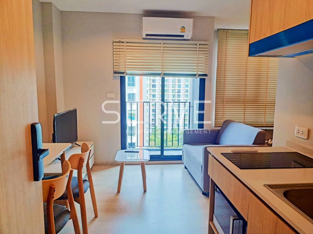🔥Hot Price 🔥 Studio High Fl. 10+ Nice Room & Good Location Close to Premier place, Makro at Nue Noble Srinakarin Lasalle Condo / For Rent