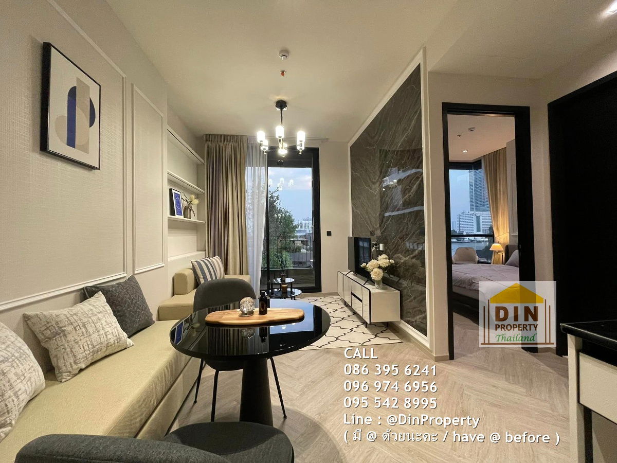 RENT Chapter Charoennakhon – Riverside 2 Bedroom 49 sq.m., BTS Saphan Taksin