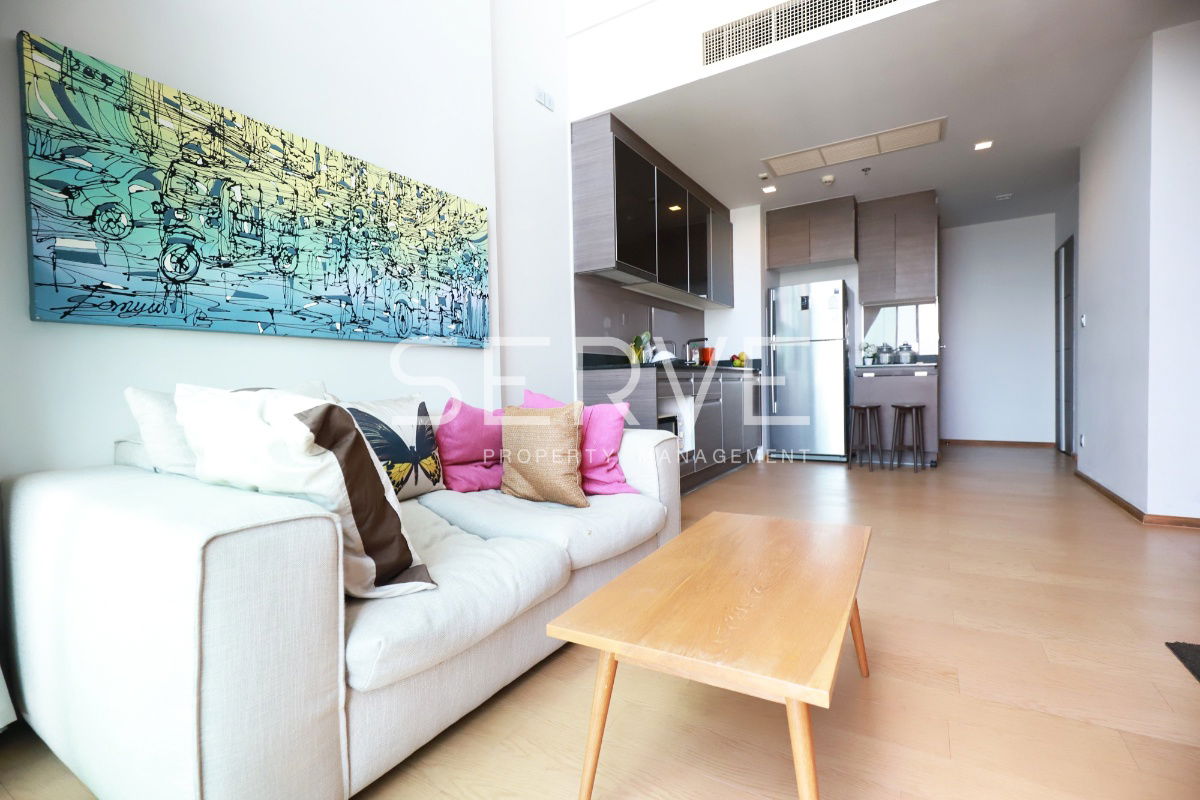 Duplex 2 Beds 2 Baths Nice Room High Fl. 20+ Good Location BTS Thong Lo 100 m. at Keyne By Sansiri Condo / Condo For Rent