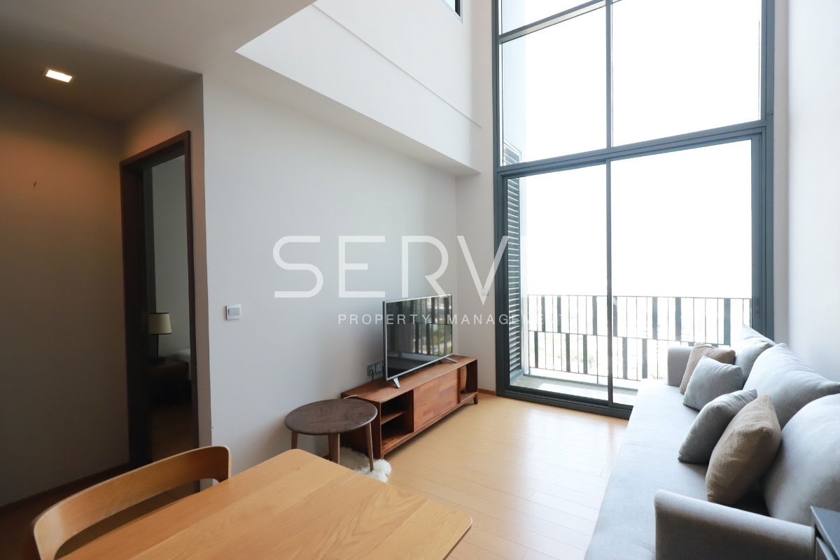 Duplex 2 Beds 2 Baths High Fl. 20+ Good Location BTS Thong Lo 100 m. at Keyne By Sansiri Condo / Condo For Rent