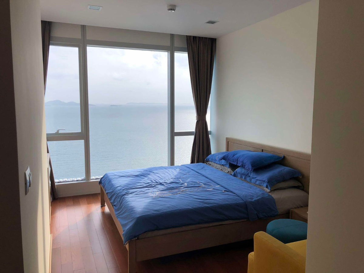 For rent The Palm wongamat beach Front Pattaya 99 Sq.m hight floor (S03-1272)
