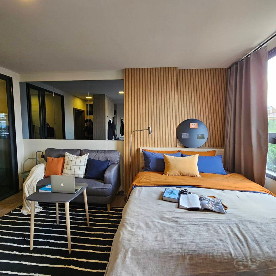 Condo for rent at The Move Bangna  Make an appointment to view👉Line: @propertybkk2