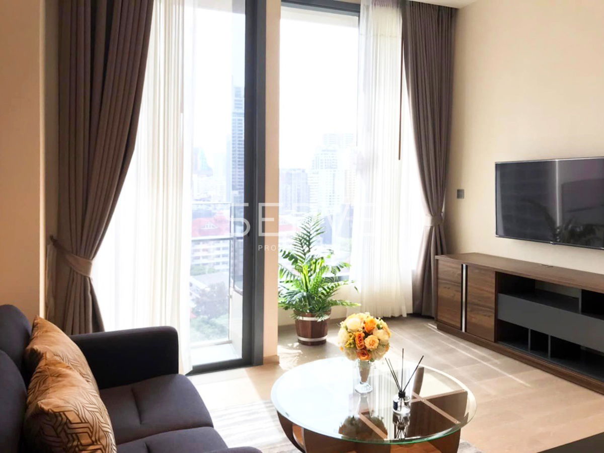 🔥🔥1 Bed with Bathtub Garden View Good Location in Asoke Area MRT Sukhumvit 550 m. & BTS Asok 700 m. at The Esse Asoke Condo /  For Rent