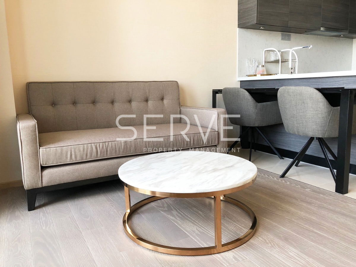 🔥🔥1 Bed with Bathtub Super High Fl. 45+ Good View Good Location MRT Sukhumvit 550 m. & BTS Asok 700 m. at The Esse Asoke Condo / For Rent