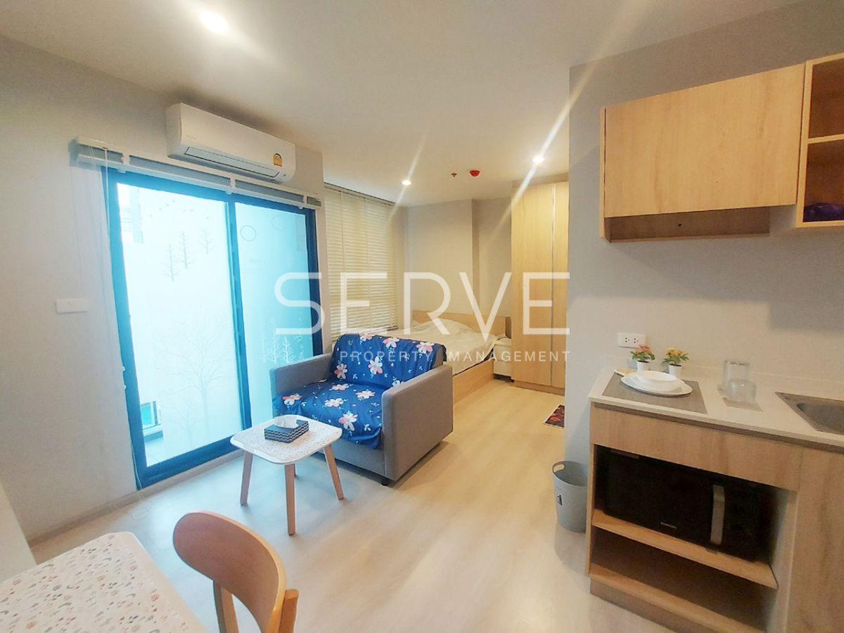 🔥🔥Nice Room Studio High Fl. 10+ Good Location Close to MRT Si La Salle Station at Nue Noble Srinakarin Lasalle Condo / Condo For Rent