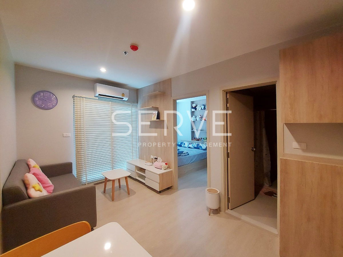 🔥Nice View 2 Beds 1 Bath Super High Fl. 30+ New Room and New Condo Close to Premier place at Nue Noble Srinakarin Lasalle Condo / For Rent