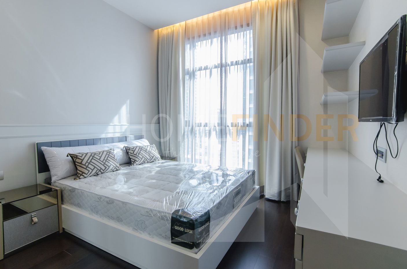 The xxxix by Sansiri တွင် အိပ်ခန်း ၂ ခန်း ငှားရန်ရှိသည်။