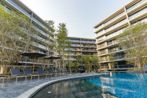 Park Court Sukhumvit 77 3 间卧室出租