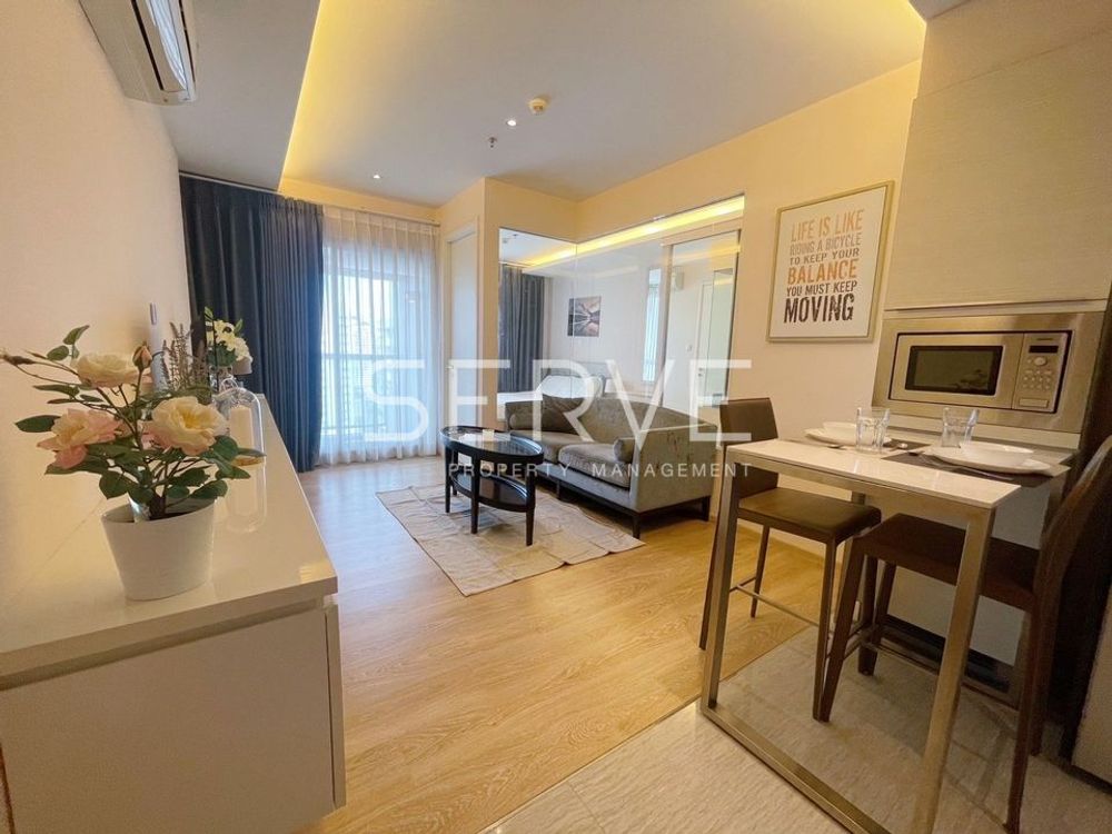 1 Bed 1 Bath with Bathtub Good Location BTS Phrom Phong 800 m. / Condo For Rent-H Sukhumvit 43