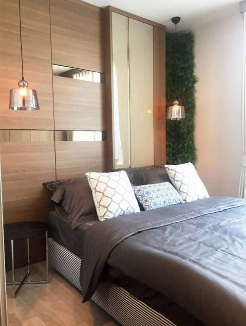 🔥R107 Condo for rent, Chambers Chaan Ladprao - Wang Hin, beautiful room, built-in, ready to move in There is a washing machine.