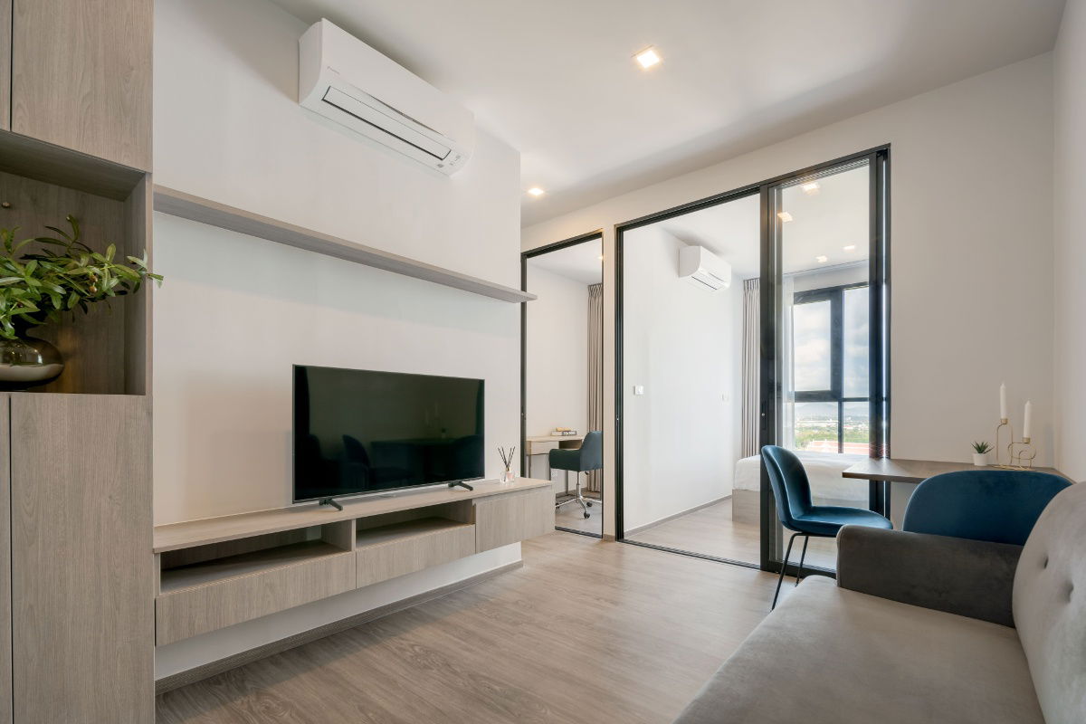 𝘾𝙤𝙣𝙙𝙤 𝙁𝙤𝙧 𝙍𝙚𝙣𝙩 1 Bedroom Plus 𝑭𝑹𝑬𝑬 𝑾𝒊𝒇𝒊 @ Notting Hill Rayong City by Hampton ✅Accept Short Contract