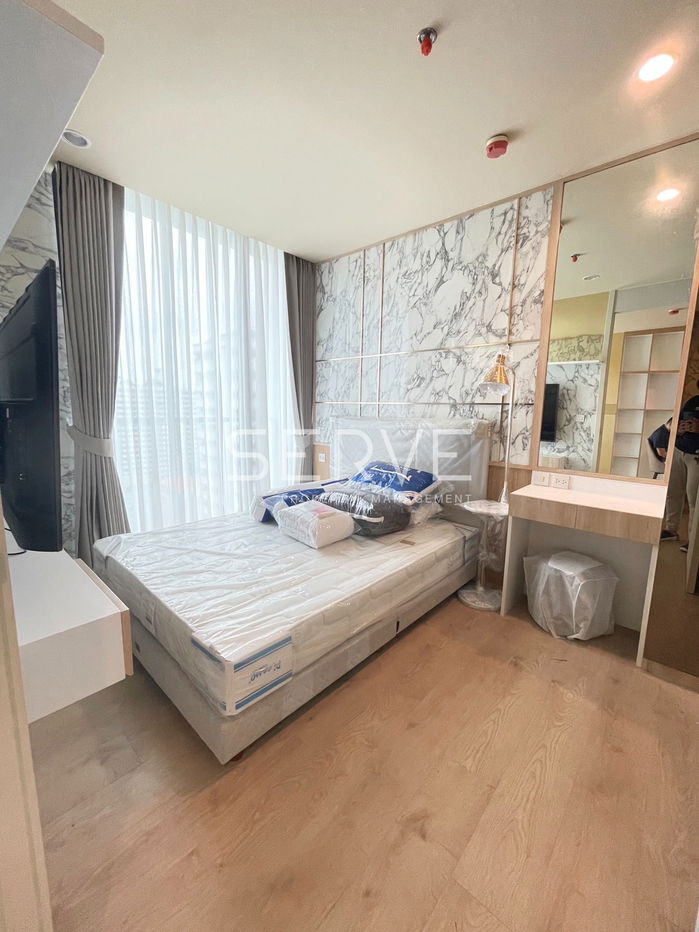 🔥1 Bed Good View High Fl. 15+ New Condo in Asoke Area Close to BTS Asok & MRT Sukhumvit 550 m. at Noble Recole Sukhumvit 19 Condo / For Rent