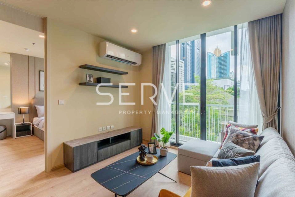 🔥Modern Style 2 Bed Good Location Close to BTS Asok & MRT Sukhumvit 550 m. at Noble Recole Sukhumvit 19 Condo / Condo For Rent