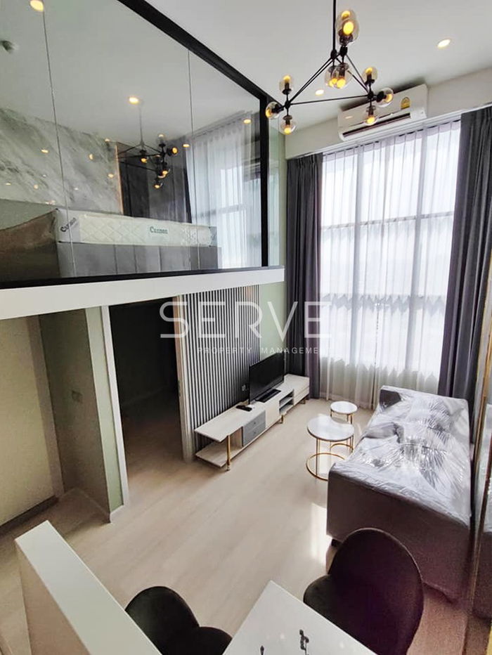 🔥🔥Duplex 1 Bed Nice Decorate High Fl. 25+ Good View & Good Location BTS Chong Nonsi 600 m. at Knightsbridge Prime Sathorn Condo / For Rent
