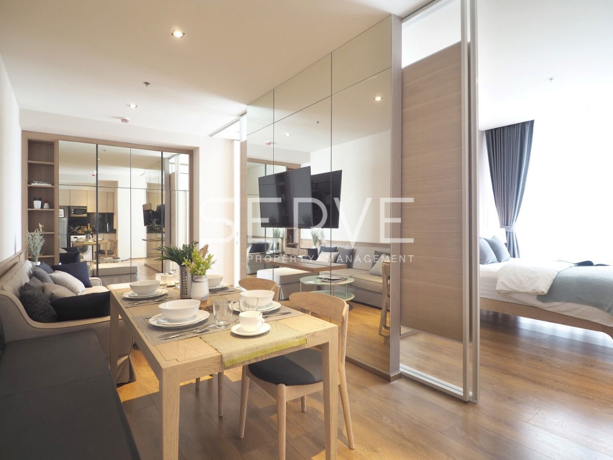 🔥Nice view & Nice Room Combine 2 Beds Unit on Super High Fl. 30+ BTS Phrom Phong at Condo Park 24 or Park Origin Phrom Phong / For Rent