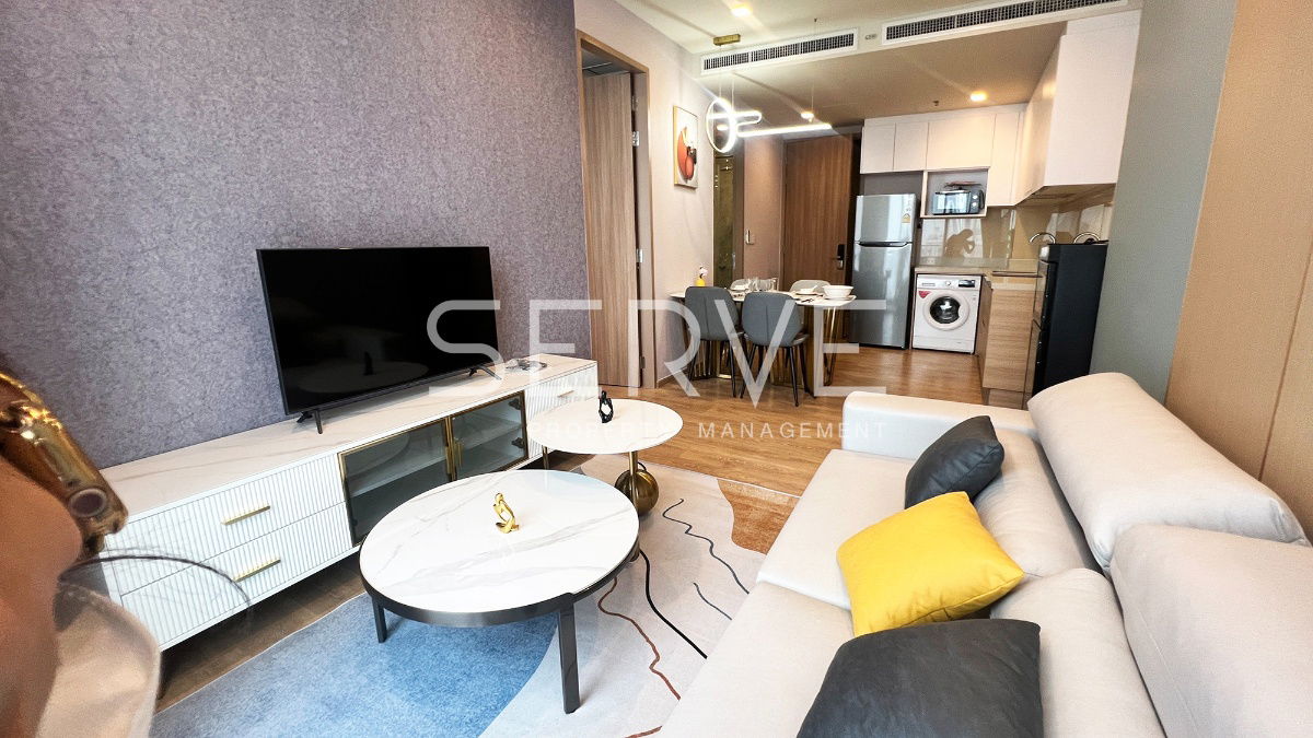 🔥Large Room 1 Bed 43.52 sq.m. High Fl. Good Location New Condo Close to BTS Phrom Phong 500 m. at Noble Around 33 Condo / For Rent