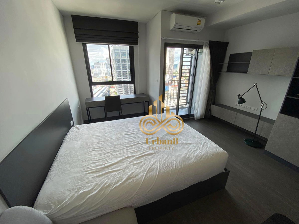 28 sq.m., 22th floor, BTS Saphan Khwai 0.2 km.,BTS Mo Chit/MRT Chatuchak Park0.9 km.Mechanical Parking @IDEO Phaholyothin - Chatujak