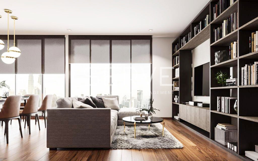 🔥Hot Price 85K 🔥 Modern Style 2 Bed Corner (Combined Unit) Close to BTS Phrom Phong at Condo Park 24 or Park Origin Phrom Phong / Condo For Rent