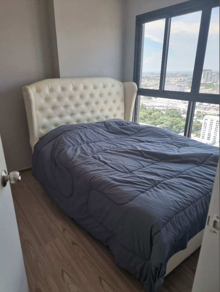 Rent The Tree Huamark Interchange, beautiful room, fully furnished, near The Mall Bangkapi, interested, contact Line @841qqlnr