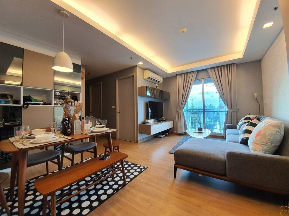 Available !! 2B2B Nice View ,High Floor Thru Thonglor  LineID : @Habitant (@ Ahead)