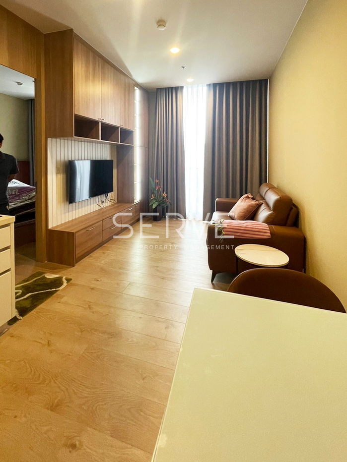 🔥Nice Room Corner Unit 1 Bed (Large Room) New Condo Close to BTS Asok &MRT Sukhumvit 550 m. at Noble BE19 Condo / For Rent