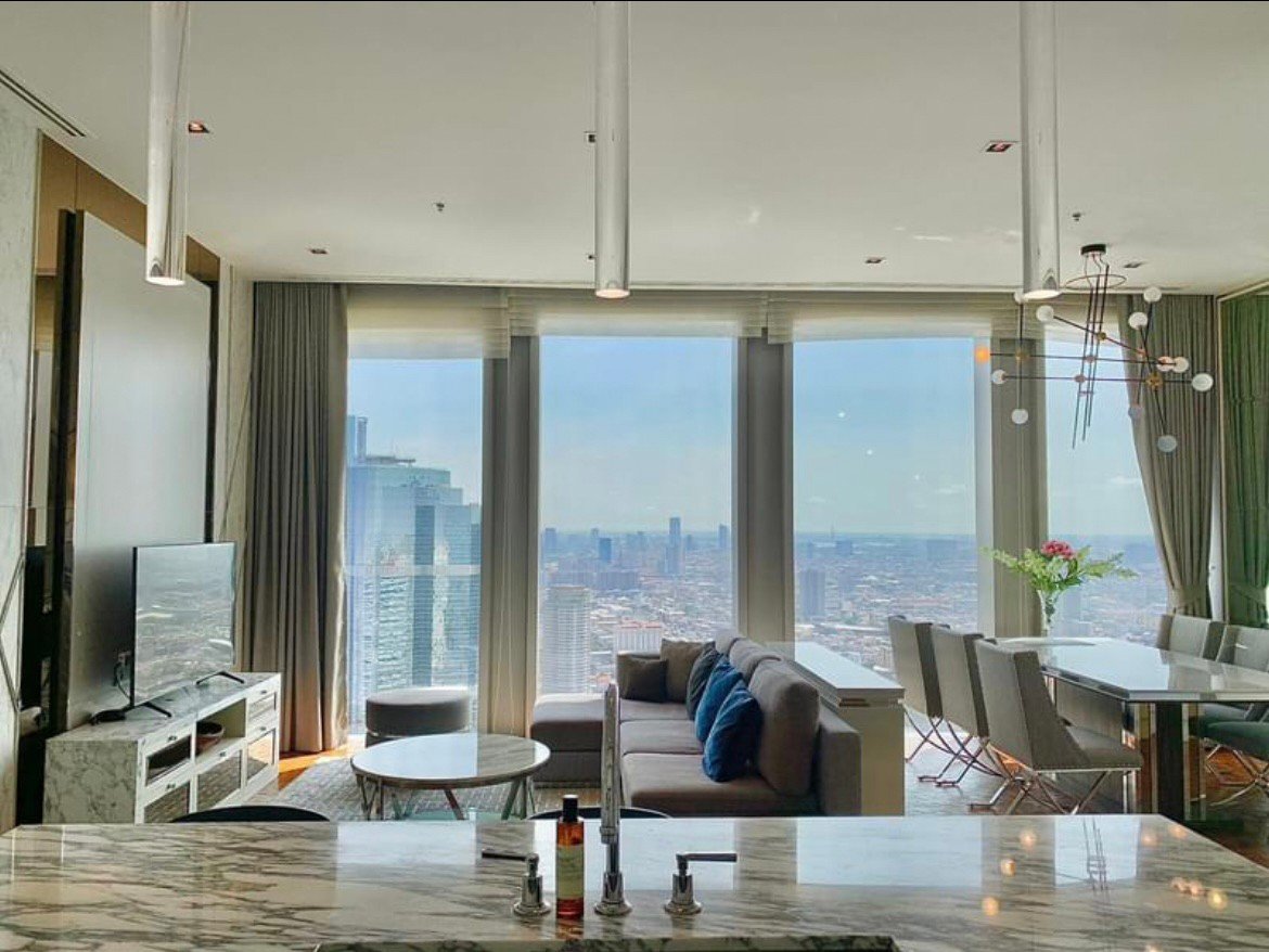 LTHC8423 – The Ritz Carlton Residence FOR RENT 2 bedrooms 2 bathrooms size 126 SQ.M. near BTS Chong Nonsi Station ONLY 200k/ Month