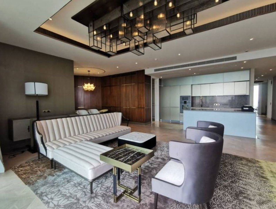LTHC8683 – The Residences At Mandarin Oriental FOR RENT 3 beds 4 baths size 223 Sq.M. near BTS Charoen Nakorn station ONLY 440k/Month