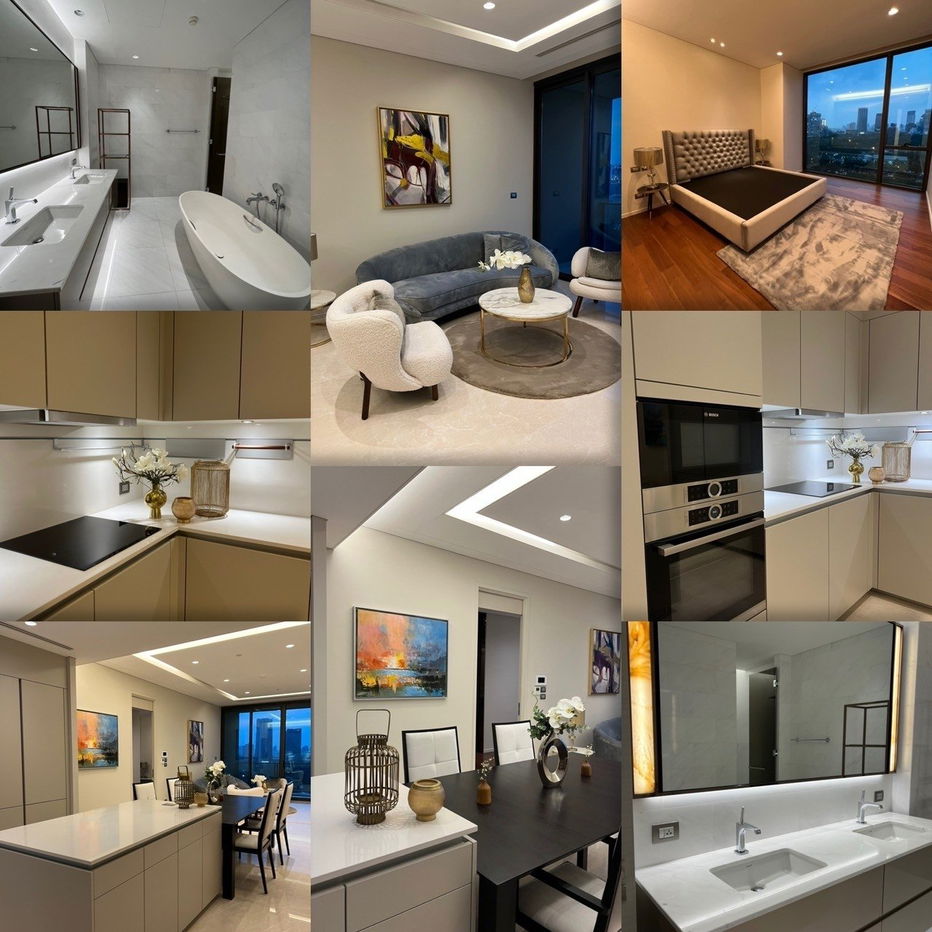 LTH7862 – The Residences at Sindhorn Kempinski FOR RENT  2 beds 2 baths size 157 SQ.M. near BTS Ratchadamri Station ONLY 300k/Month