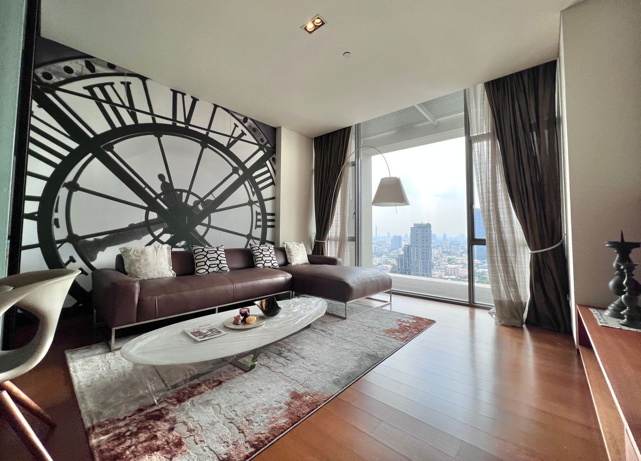 LTH8126 €“ The Sukhothai Residences FOR RENT 2 beds 2 baths size 120 Sq.M. Near MRT Lumphini station ONLY 100k/Month