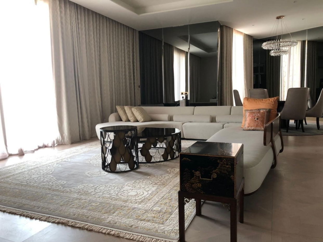 LTH4078 โ€“ Super Luxury Condo The Residences At Mandarin Oriental FOR RENT 3 beds size 222 Sq.M. Nearby BTS Charoen Nakhon station ONLY 350k/Month