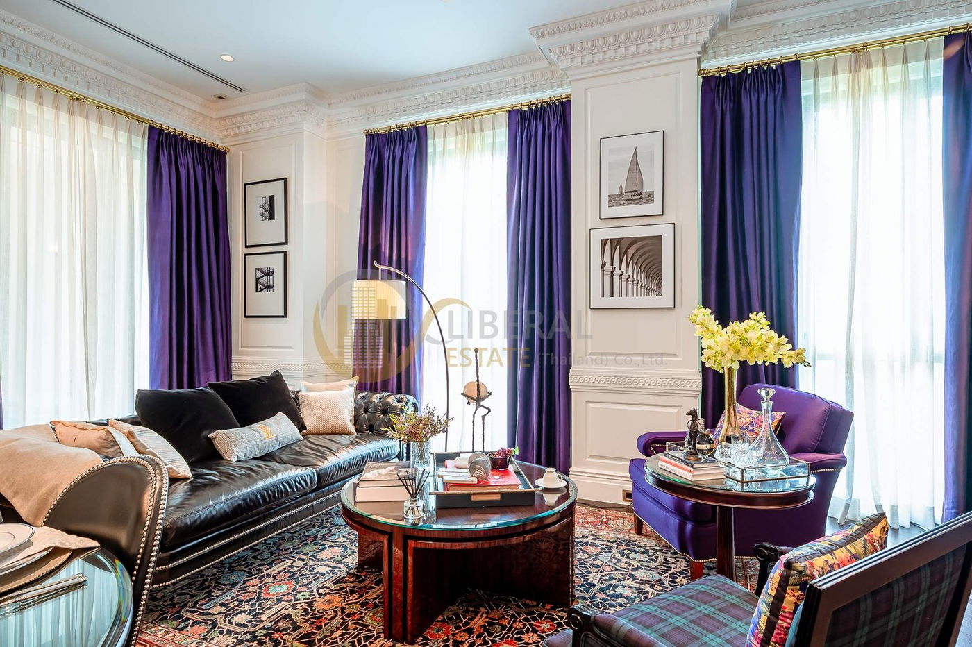 LTH1715 • 98 ကြိုးမဲ့ ငှားမည် 2 ကုတင် 3 ရေချိုးခန်း အကျယ်အဝန်း 132.57 Sq.M. BTS Phloen Chit station 295k THB/Month