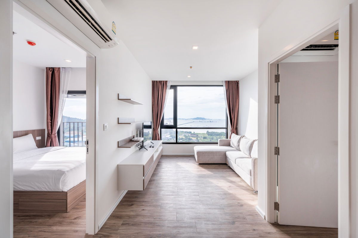 ✅Hot deal🔥 𝘾𝙤𝙣𝙙𝙤 𝙁𝙤𝙧 𝙍𝙚𝙣𝙩 2 Bedrooms 𝙁𝙍𝙀𝙀 𝙒𝙞𝙛𝙞  Knightsbridge The Ocean Sriracha ✅Accept a minimum 3-month contract.🔥