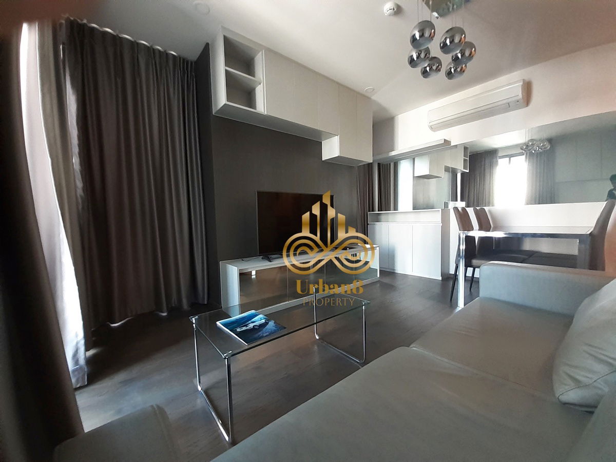 IDEO Q Siam - Ratchathewi: 65 sqm., 12A th floor,Two Bedroom,Full furniture, electrical appliances, city view not block, near BTS Ratchathewi