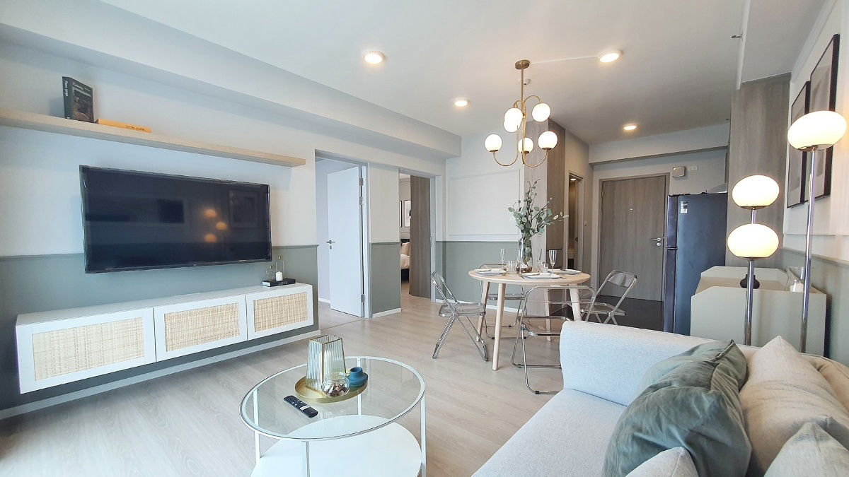 FOR RENT--  A Sapce mega  60Sqm. 2bedroom