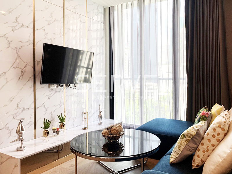 🔥Hot Price🔥 Corner Unit 2 Beds Good Location BTS Asok & MRT Sukhumvit 550 m. at Noble Recole Sukhumvit 19 Condo / For Rent