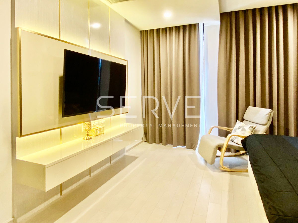 🔥Studio with Partition High Fl. 15+ Perfect Location Next to BTS Phloen Chit at Noble Ploenchit Condo / For Rent