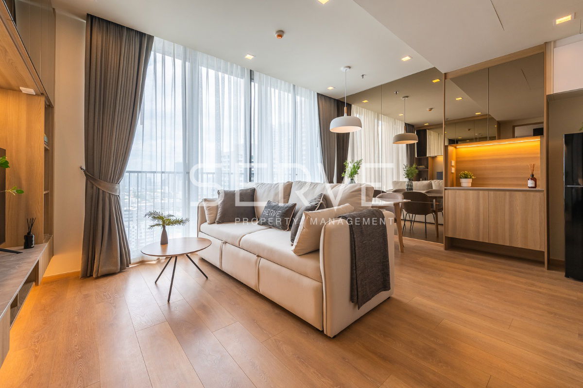 🔥2 Beds 2Rd. Bedroom can adjust to study room Good Location Close to BTS Phrom Phong 500 m. at Noble Around 33 Condo / For Rent